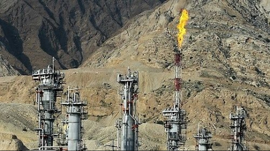 イラン最大のサウスパルスガス田。［写真 EPA＝聯合ニュース］
