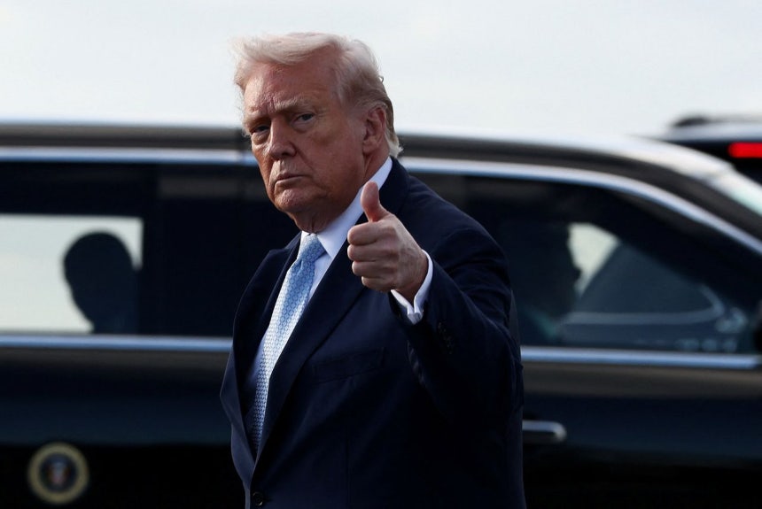 ドナルド・トランプ米国大統領。ロイター＝聯合ニュース 