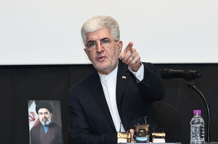 サイード・クーゼチ駐韓イラン大使。