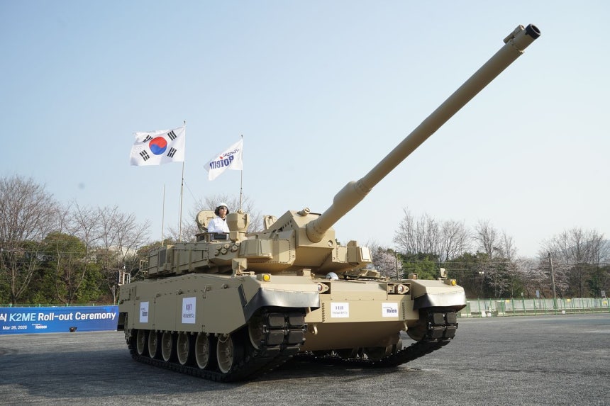 中東型K2戦車（K2ME）。［写真 現代ロテム］
