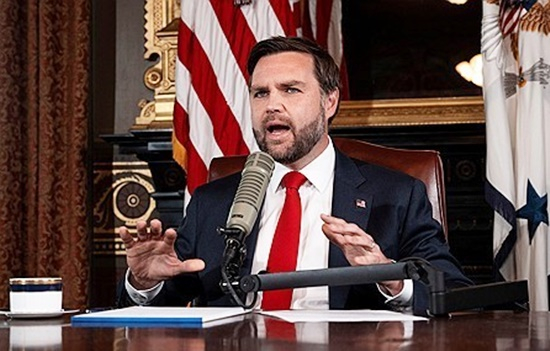 J・D・バンス米国副大統領 ［AP＝聯合ニュース］