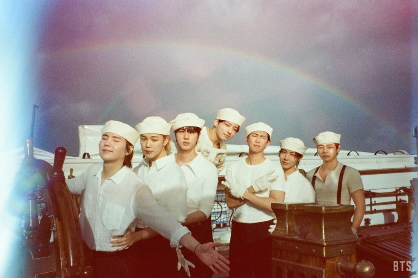 グループBTS（防弾少年団）の『SWIM』。 ［写真 BIGHIT MUSIC］ 