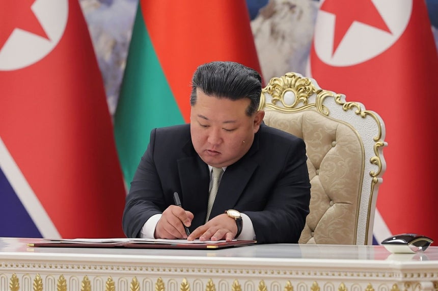 北朝鮮の金正恩（キム・ジョンウン）国務委員長。平壌（ピョンヤン）労働新聞＝ニュース1