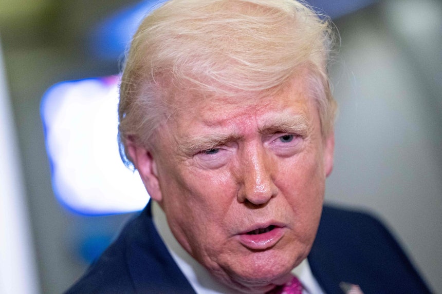 トランプ米大統領　［ＡＦＰ＝聯合ニュース］