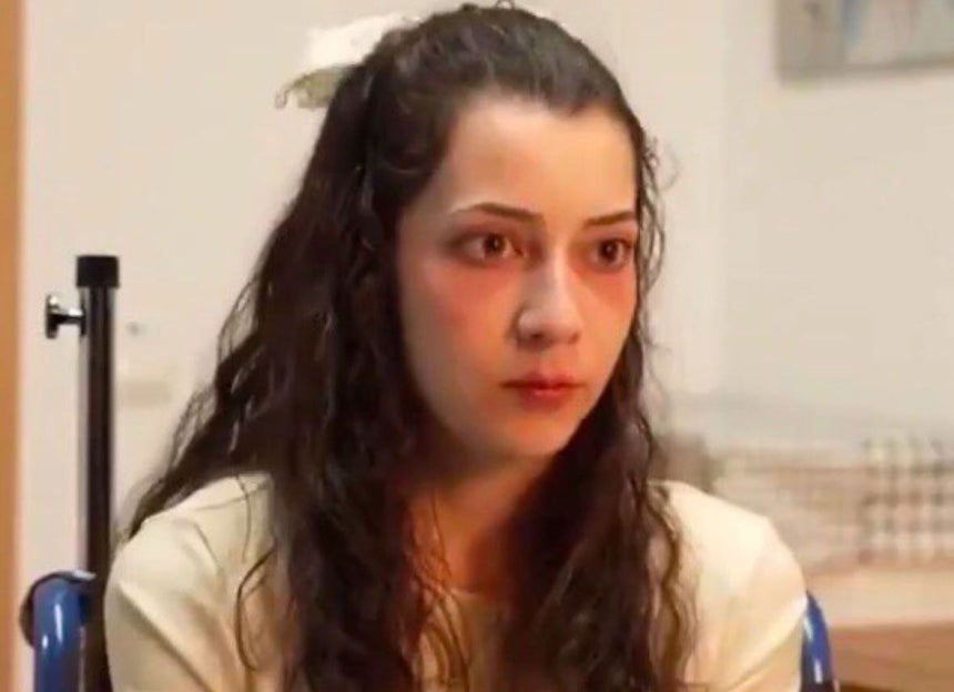  ノエリア・カスティーヨさん。［X キャプチャー］