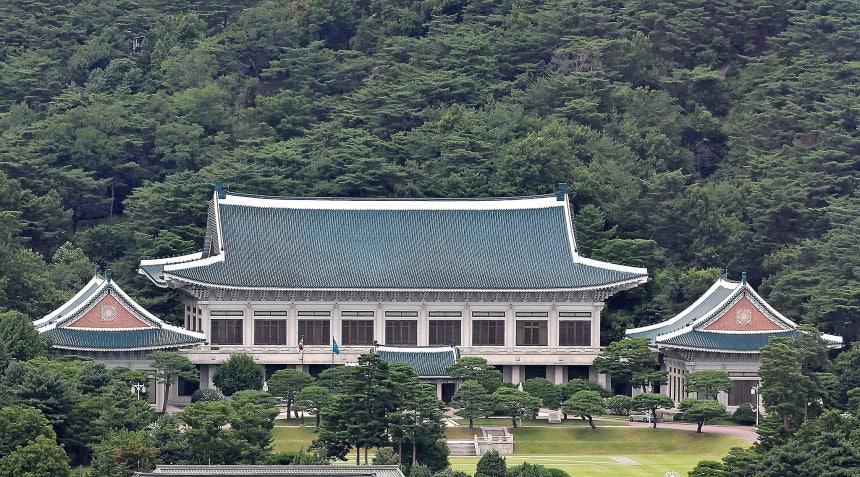 青瓦台全景。［写真 ニュース1］