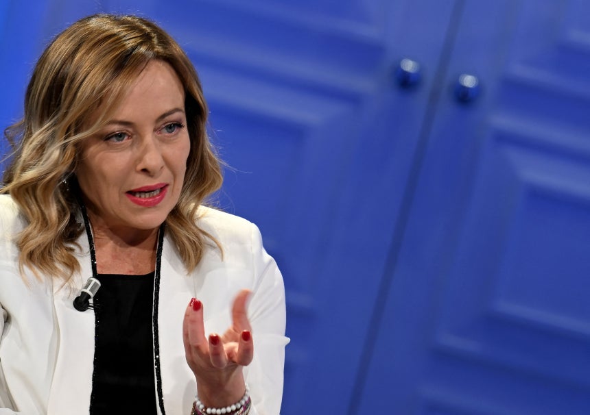 イタリアのメローニ首相 ［AFP＝聯合ニュース］