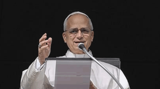 教皇レオ14世。［EPA＝聯合ニュース］