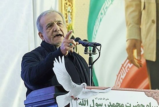 イランのマスード・ペゼシュキアン大統領。EPA＝聯合ニュース