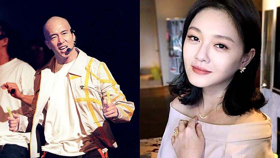 歌手ク・ジュンヨプと徐熙媛（バービィー・スー）さん。［中央フォト、SNS キャプチャー］