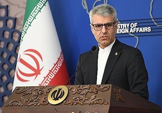 イラン外務省のエスマイル・バガイ報道官。［新華社＝聯合ニュース］
