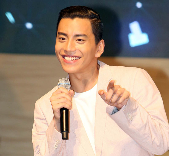 台湾人気俳優のワン・ダールー（王大陸） ［聯合ニュース］