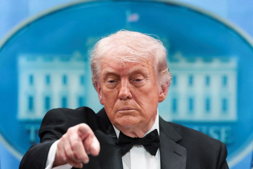 ドナルド・トランプ米国大統領。ロイター＝聯合ニュース