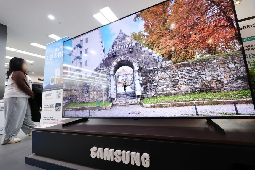 サムスン電子のテレビ。［写真 聯合ニュース］