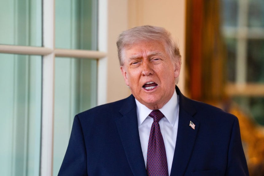 ドナルド・トランプ米大統領。EPA＝聯合ニュース