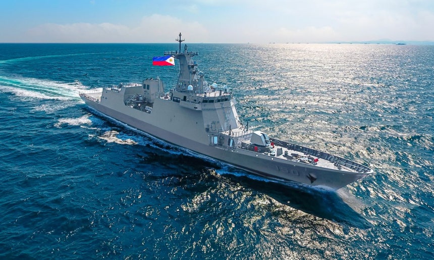 HD現代重工業がフィリピンに輸出した護衛艦 ［写真 HD現代重工業］