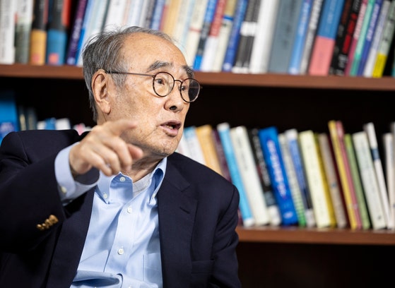 李洪九（イ・ホング）元首相 キム・ヒョンドン記者