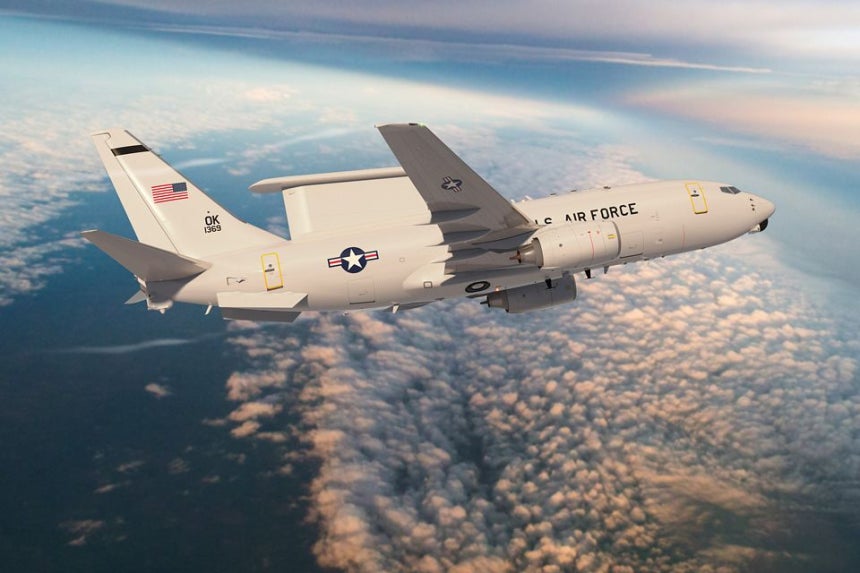 米空軍導入数量が7機に増える見通しのE－7A「ウェッジテイル」 ［写真 ボーイング］
