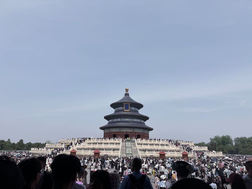 ドナルド・トランプ米国大統領と習近平中国国家主席が訪問する天壇・祈年殿。明・清時代の皇帝が豊作を祈り、天に祭祀を捧げた場所だ。シン・ギョンジン特派員
