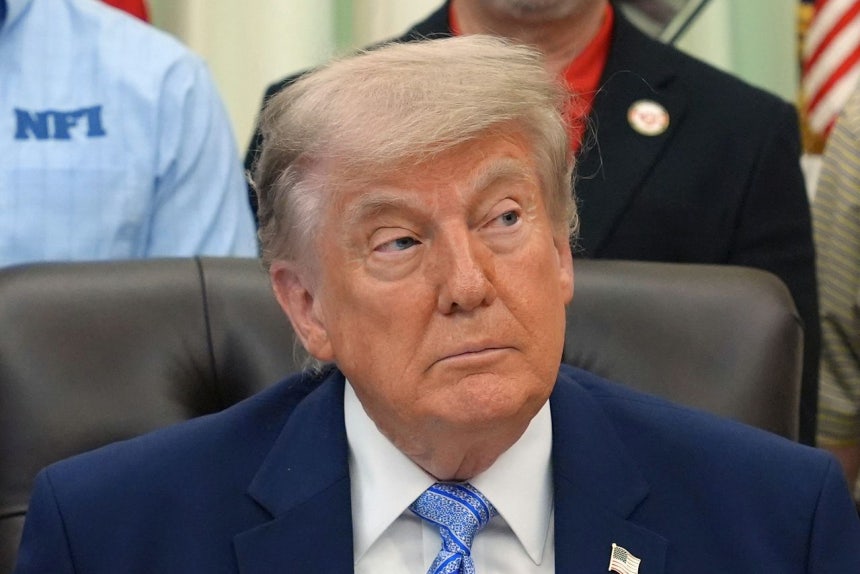 ドナルド・トランプ米国大統領。AP＝聯合ニュース
