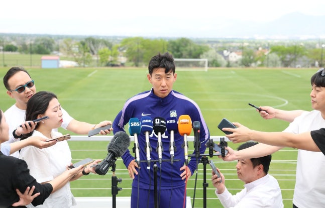 4回目のW杯本大会に臨む孫興慜（ソン・フンミン） ［聯合ニュース］