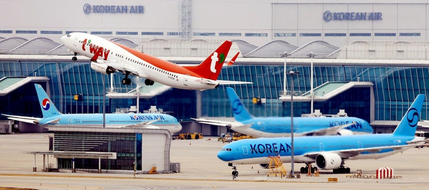 仁川国際空港係留場の様子。［写真 ニュース1］