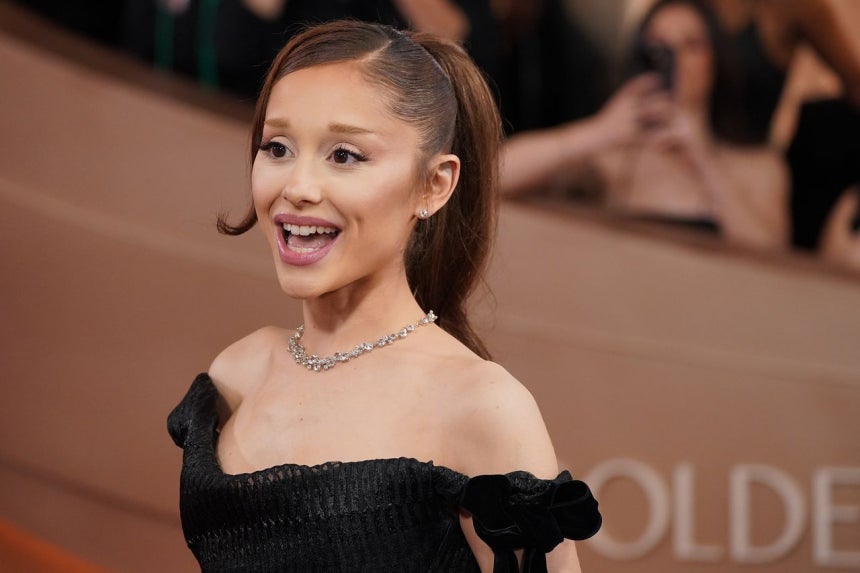 ハリウッドスターのアリアナ・グランデ。［AP＝聯合ニュース］