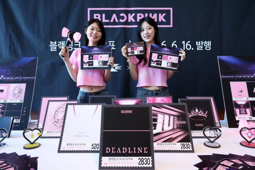 K-POP女性アーティスト初…切手に刻まれたBLACKPINKの歩み | Joongang
