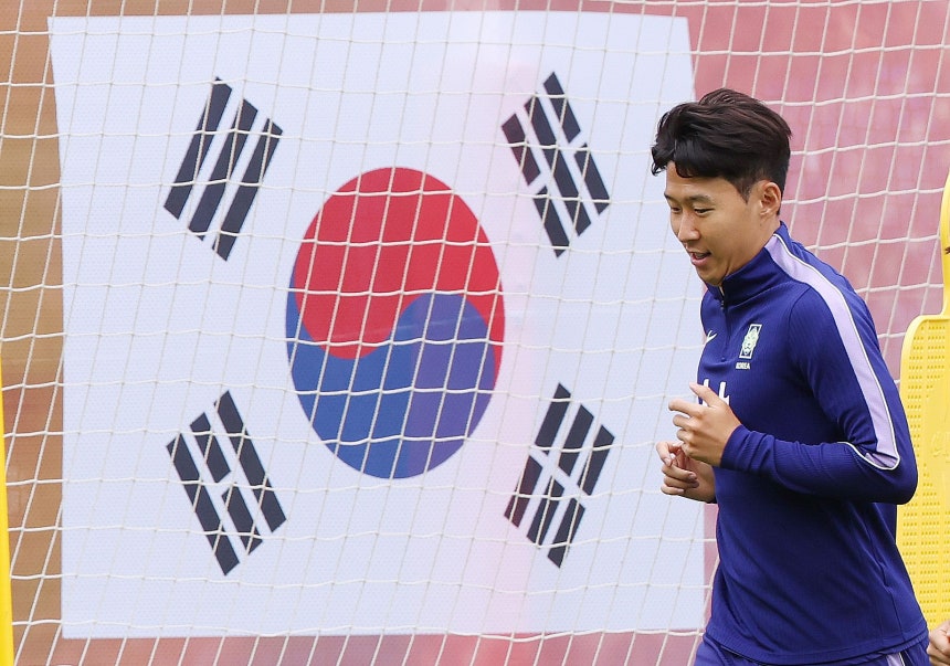 韓国サッカー代表主将の孫興慜（ソン・フンミン）。ニュース1
