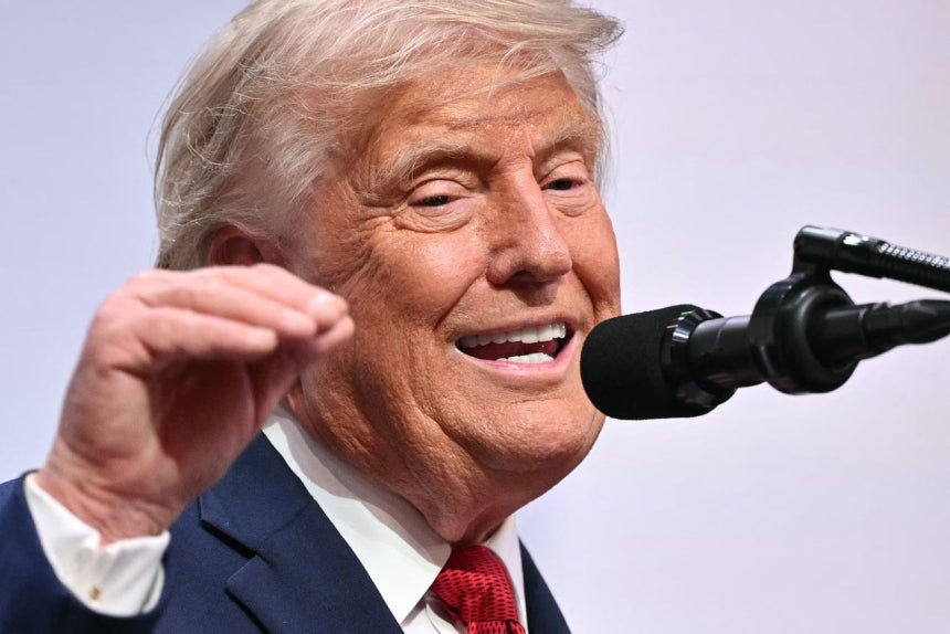 ドナルド・トランプ米大統領。AFP＝聯合ニュース