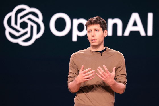 オープンAI（OpenAI）のサム・アルトマン最高経営責任者（CEO）。AFP＝聯合ニュース