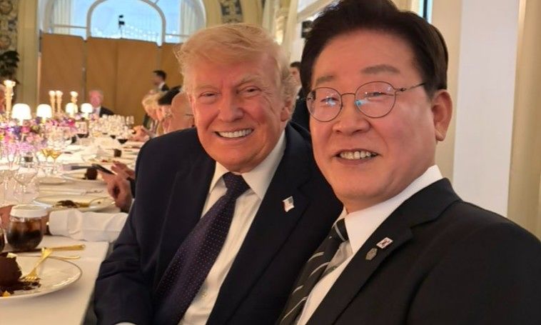 ［李在明大統領 X キャプチャー］