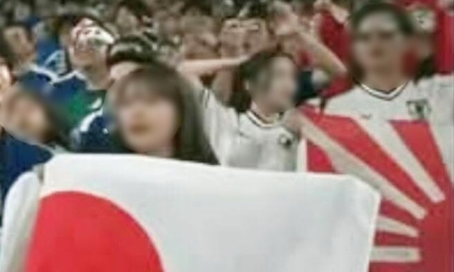   21日に行われたW杯1次リーグ日本－チュニジア戦の中継画面 ［写真 徐坰徳（ソ・ギョンドク）教授］