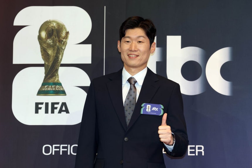 北中米ワールドカップ（W杯）でJTBCの解説委員を務める朴智星（パク・チソン）。カン・ジョンヒョン記者