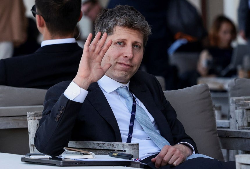 オープンAI（OpenAI）のサム・アルトマンCEOが今年6月17日、フランスで開かれたG7サミットに出席している。ロイター＝聯合ニュース