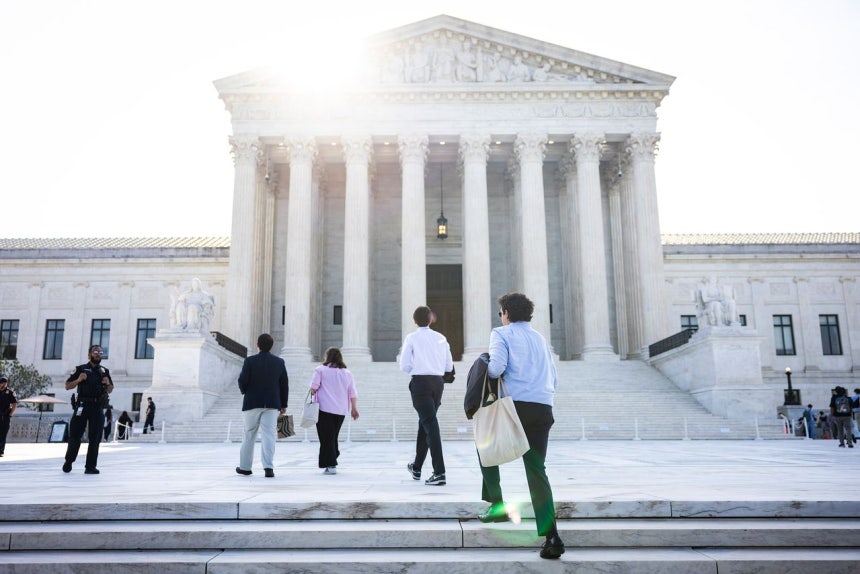 米連邦最高裁判所の庁舎。［EPA＝聯合ニュース］