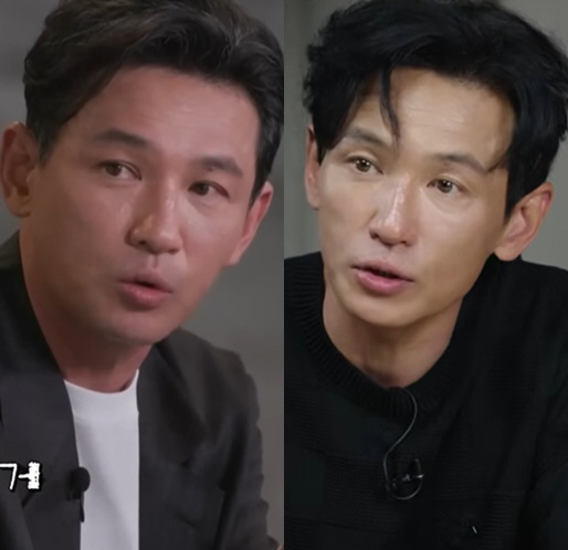   禁酒前後の俳優・ファン・ジョンミンの肌トーンの変化。［写真 SNS］