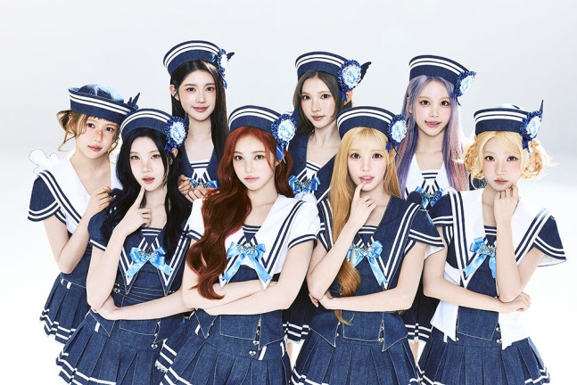 韓国ガールズグループのHearts2Hearts（ハーツトゥーハーツ）。［写真 SMエンターテインメント］