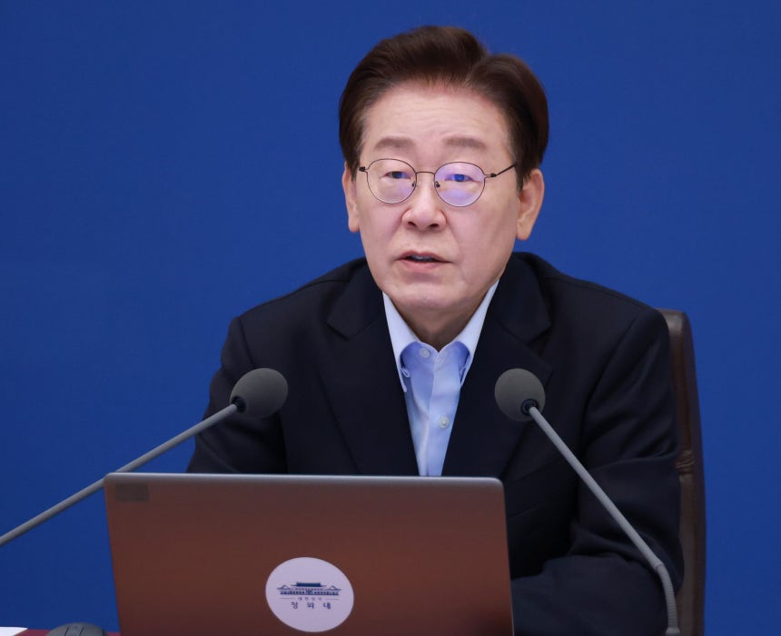 韓国の李在明（イ・ジェミョン）大統領。［写真 ニュース1］