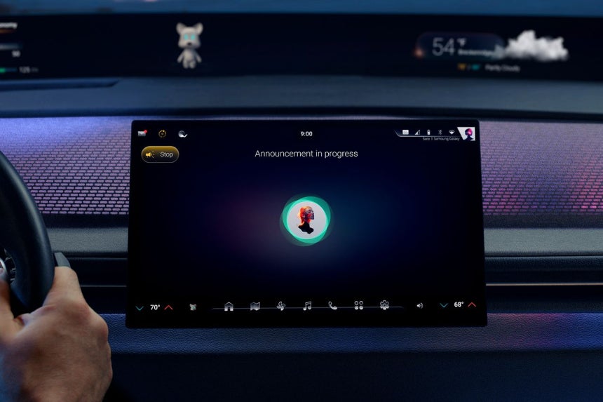 ハーマンの自動車用オーディオ・通信ソリューション「ハーマンレディーストリームシェア」。［写真 ハーマン］