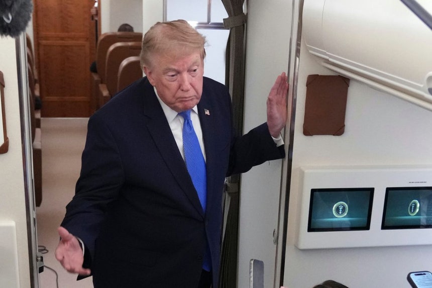 ドナルド・トランプ米大統領。［AP＝聯合ニュース］
