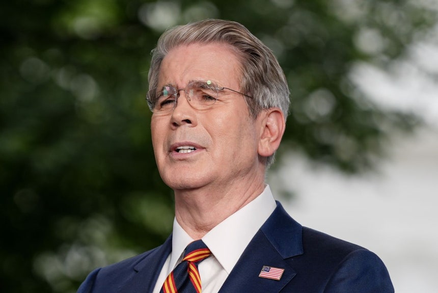 ベッセント米財務長官。［写真 AP＝聯合ニュース］