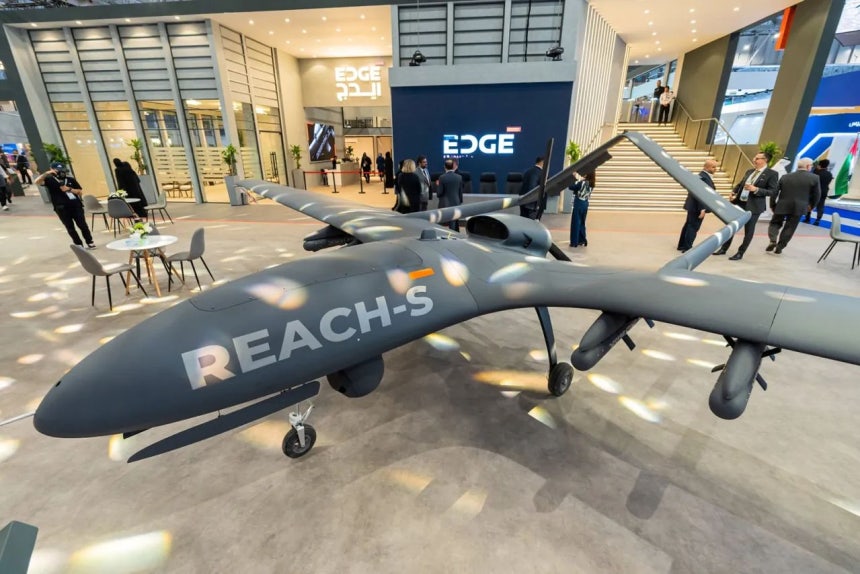 UAEの国営防衛企業「EDGEグループ」が開発したドローン ［写真 EDGEグループ］