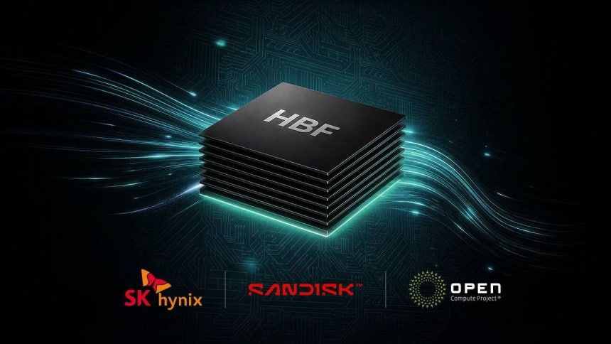 SKハイニックスは米サンディスク（Sandisk）と共同で、次世代ストレージ技術「高帯域幅フラッシュ（HBF）」の初の標準規格を、世界最大のオープンデータセンター技術協力団体「OCP（Open Compute Project）」を通じて公開した。［写真 SKハイニックス］