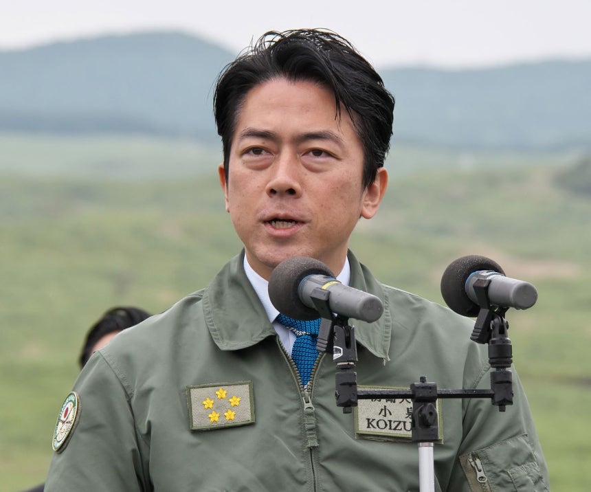 小泉進次郎防衛相 ［UPI＝聯合ニュース］