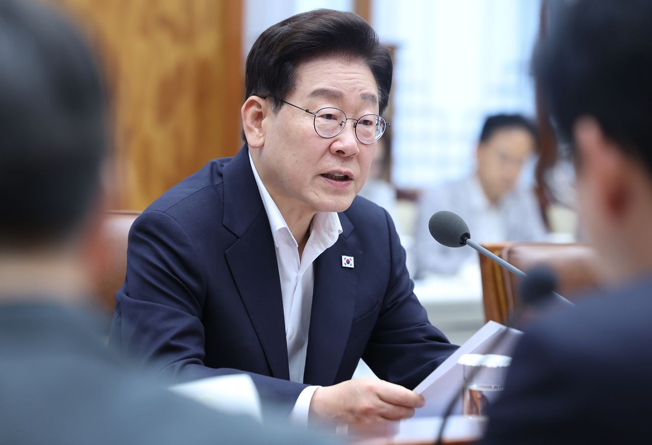 李在明（イ・ジェミョン）大統領。ニュース１