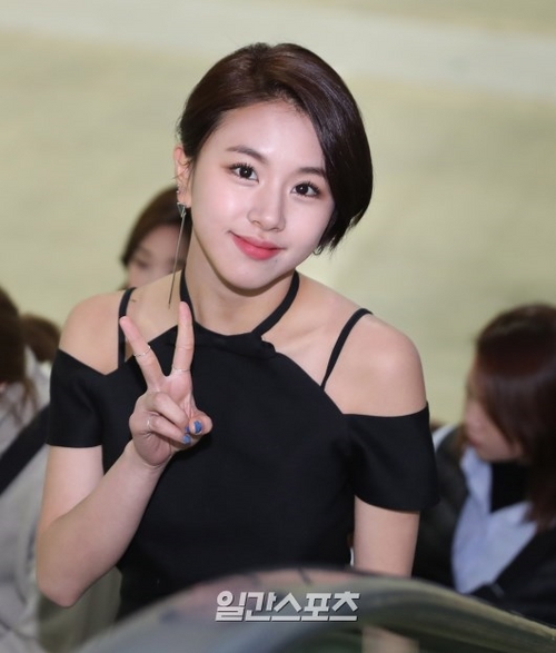 TWICE（トゥワイス）のチェヨン。