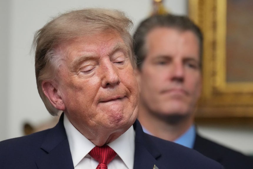 トランプ米大統領。［写真 AP＝聯合ニュース］