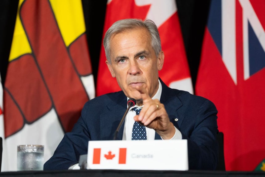 カナダのマーク・カーニー首相。