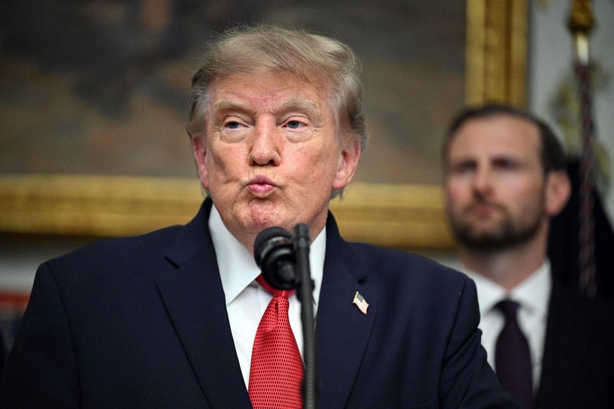 ドナルド・トランプ米大統領。［AFP＝聯合ニュース］